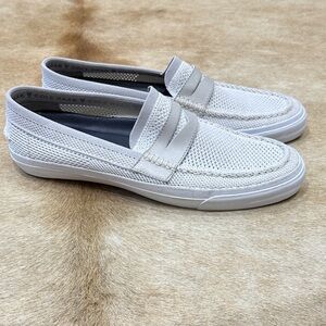 Cole Haan Men's Light Gray Slip-On Loafers Pinch Maine Classic